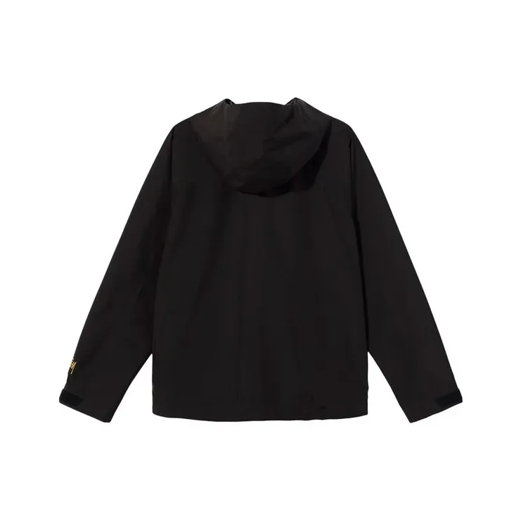 Stussy X GORE TEX Jackets Unisex Black-0
