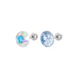 2 Pack-Silver Phantom Snow Crystal Blue