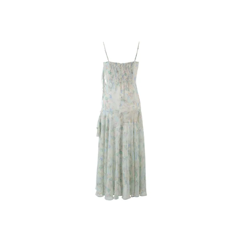 ACAINES Slip Dress Women's Turquoise-1