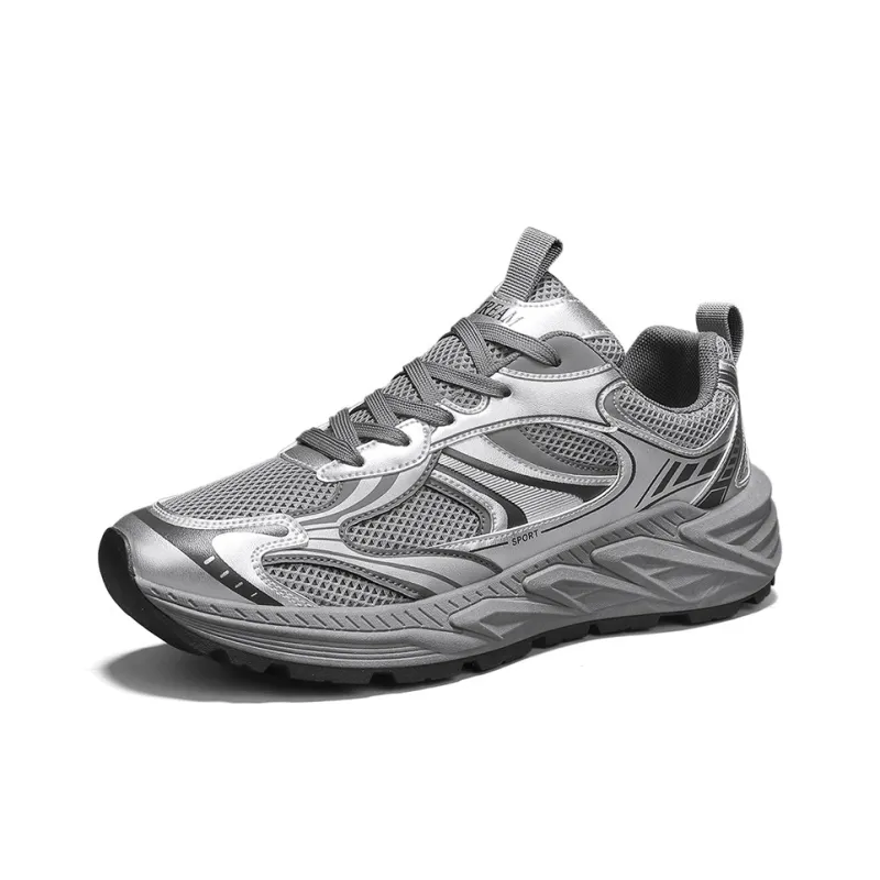 HACKBUTEER Low Top Chunky Sneakers Men's Box Included-2