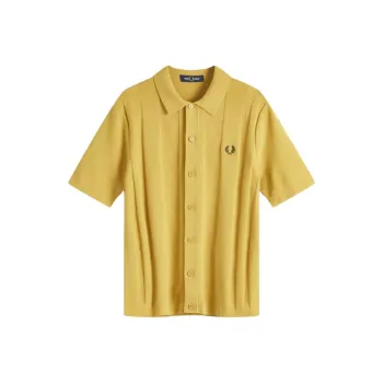 FRED PERRY Shirts Men Yellow