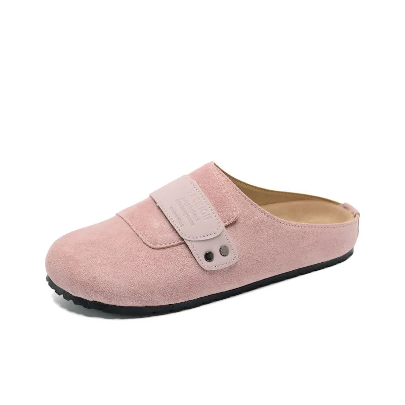 Circle Small Odor Resistant, Slip Resistant, Antibacterial Closed Toe Slippers Women's-1