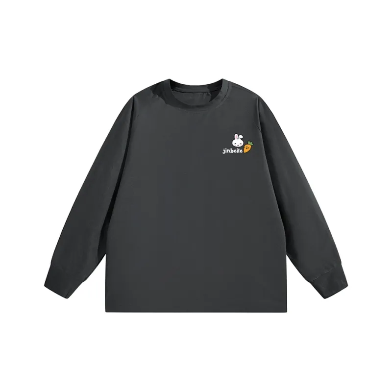 JINBEILE Sweatshirt Unisex Mustard Yellow-8