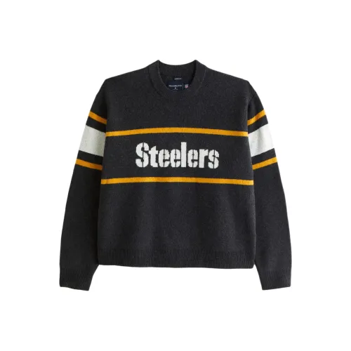 Abercrombie＆Fitch Sweaters Men Black Pattern