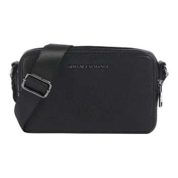 ARMANI EXCHANGEAE Synthetic Material Shoulder Bag, Crossbody Bag Men's Black