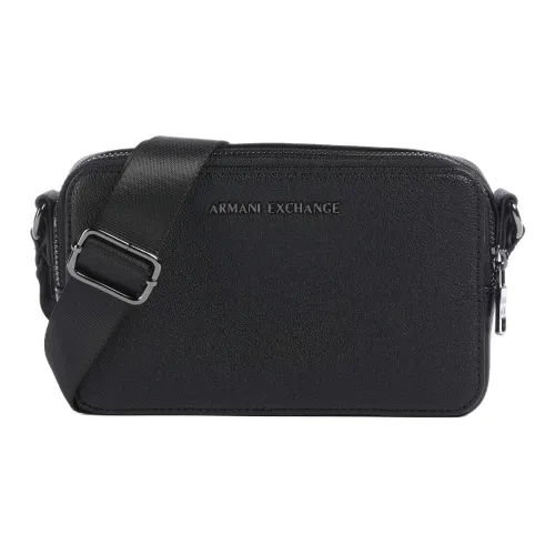 ARMANI EXCHANGEAE Synthetic Material Shoulder Bag, Crossbody Bag Men's Black