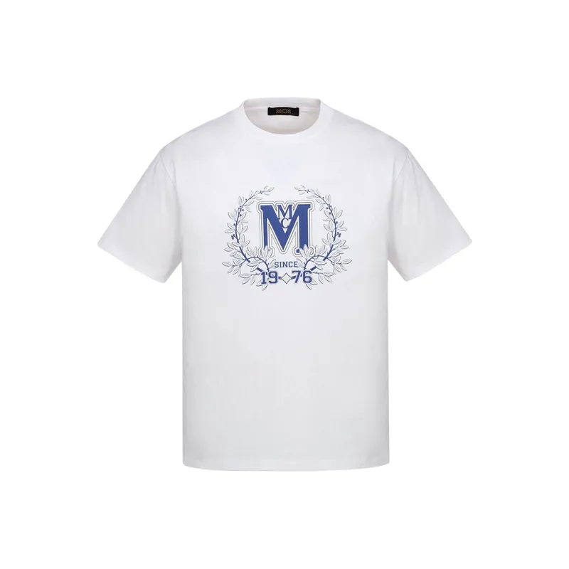 MCM T-Shirts Men White-0