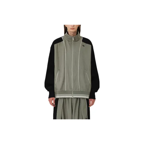 ADER ERROR Logo patch Stand up Collar Jacket