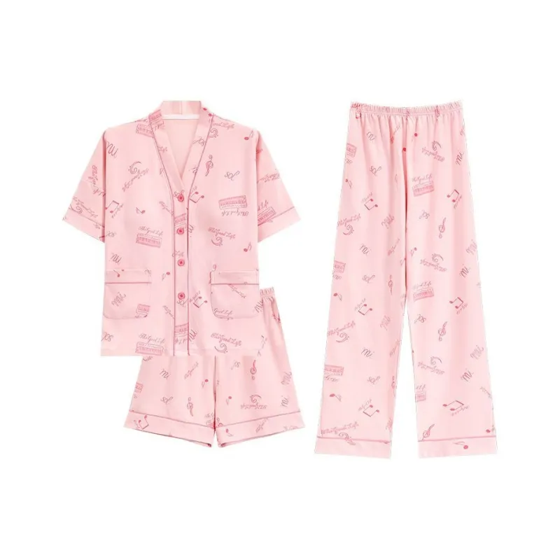 MADALLO Pajama Set Women's Pink-0