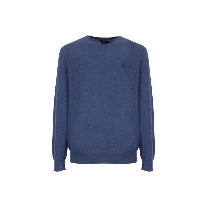 Polo Ralph Lauren Logo Embroidered Crewneck Jumper-0