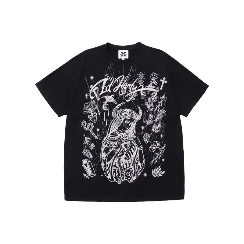 ED HARDY X T Shirts Unisex-0