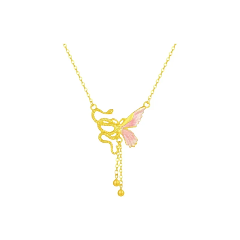 Ancient Jewelry S999 Fine Silver Necklaces Women's-3