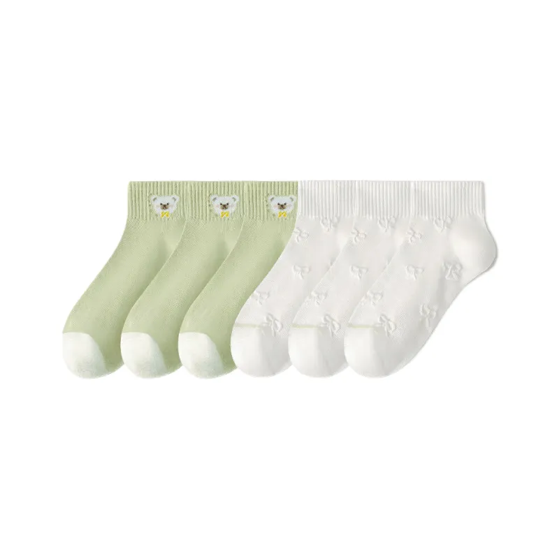 Cotton Gene Ankle Socks Women's 6 Pack-18