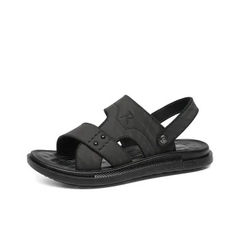 FAPAI Beach Sandals Men's Black