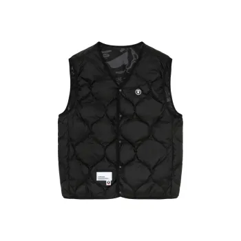 Aape Embroidered-pattern Padded Gilet