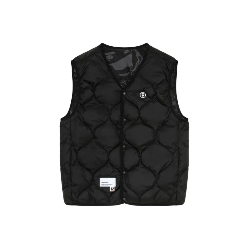 Aape Embroidered-pattern Padded Gilet-0