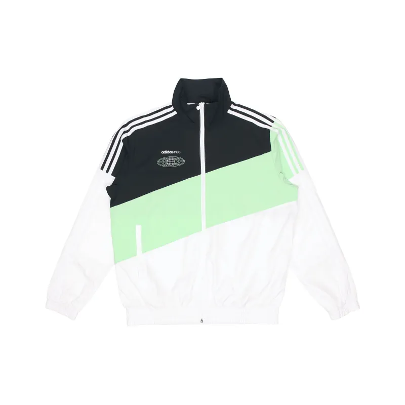 Adidas Neo Jacket Fall Men's Black Green Multicolor-0