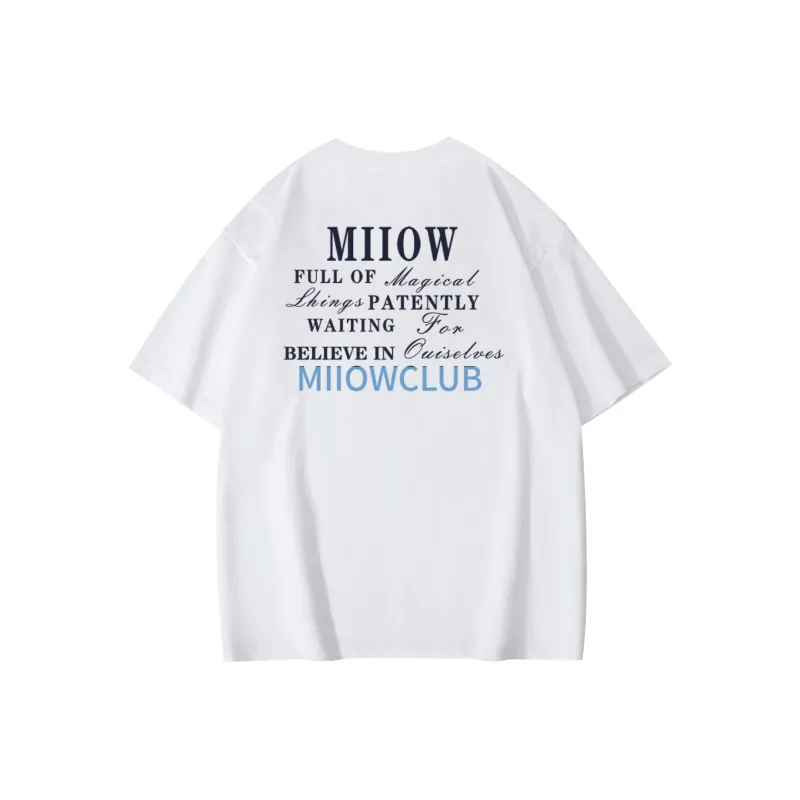 MIIOW Trendy Party Collection Cooling Summer Collection T Shirt Unisex-2