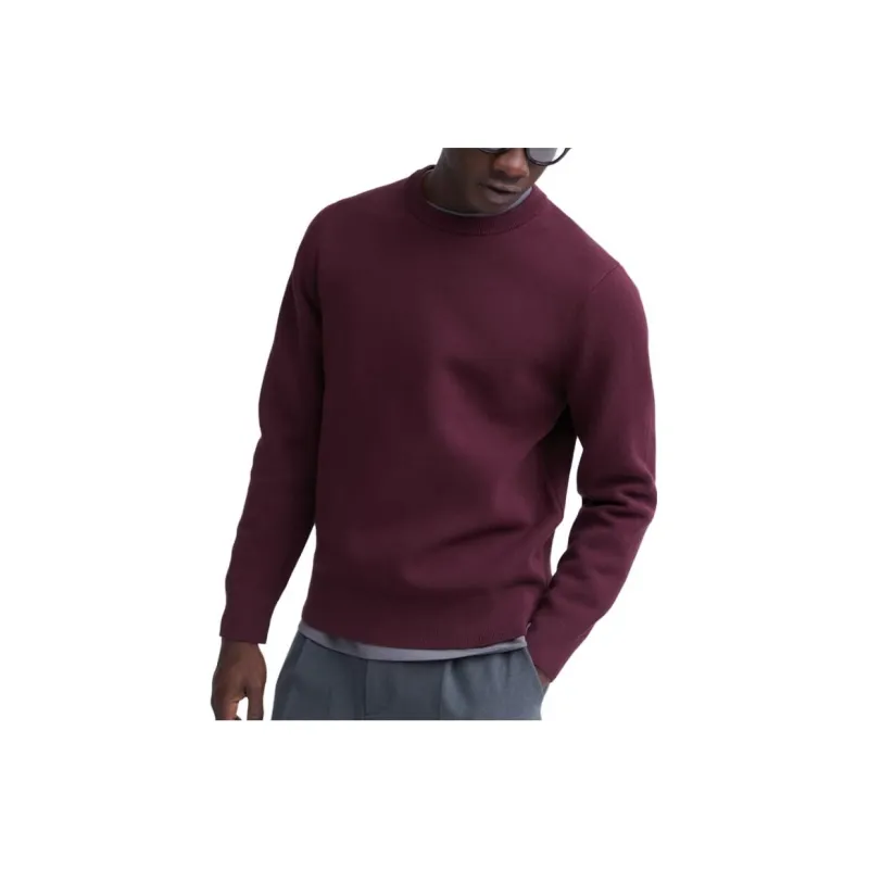 UNIQLO Knitwear Unisex Burgundy-0
