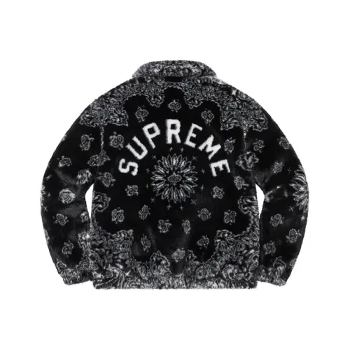 Supreme Bandana Faux Fur Bomber Jacket