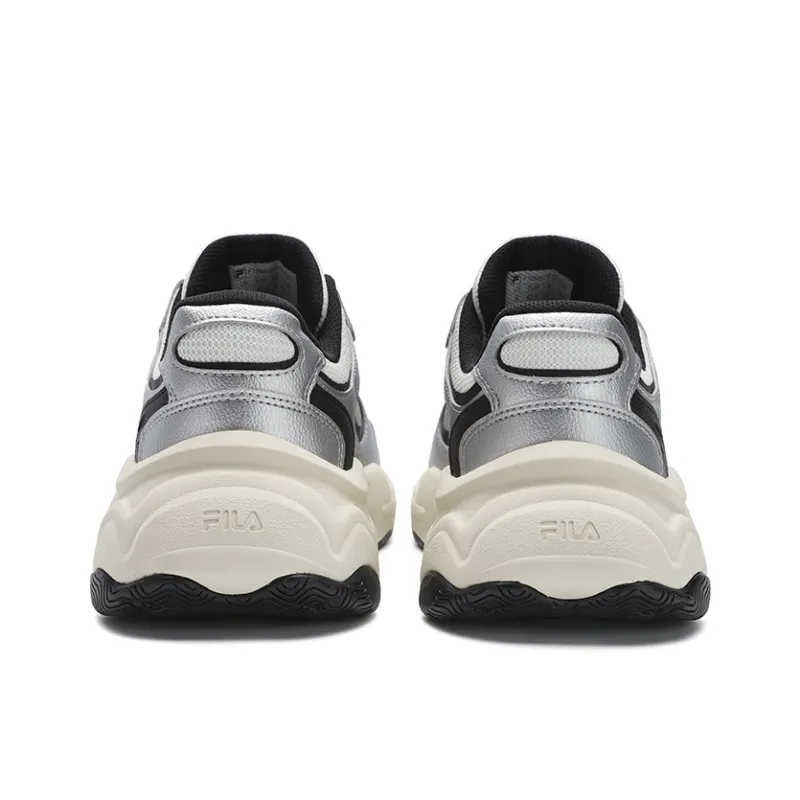 FILA MARS 4 Tom Sachs X NikeCraft General Purpose Anti Slip Wear Resistant Low Top Chunky Sneakers Men's Silver White-3