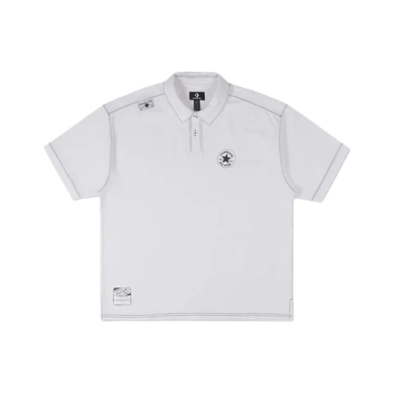 Converse Polo Shirt Men's White-0
