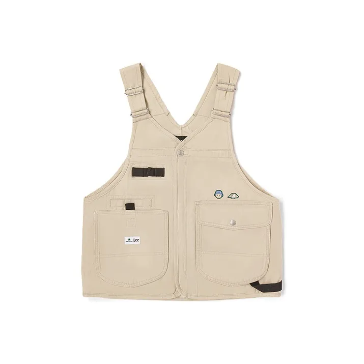 Lee Buddy Lee Series Tank Tops Unisex Light Khaki-0