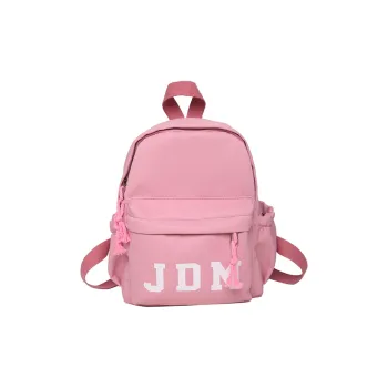SEVENMOONS Nylon Backpack Women's Ecru/Black/Pink/Sky Blue
