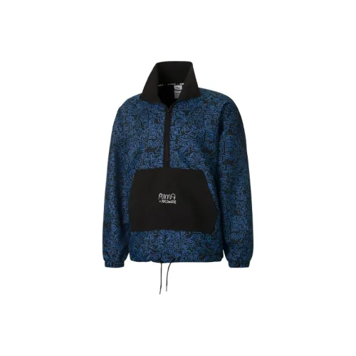PUMA ESS Jackets Men Blue