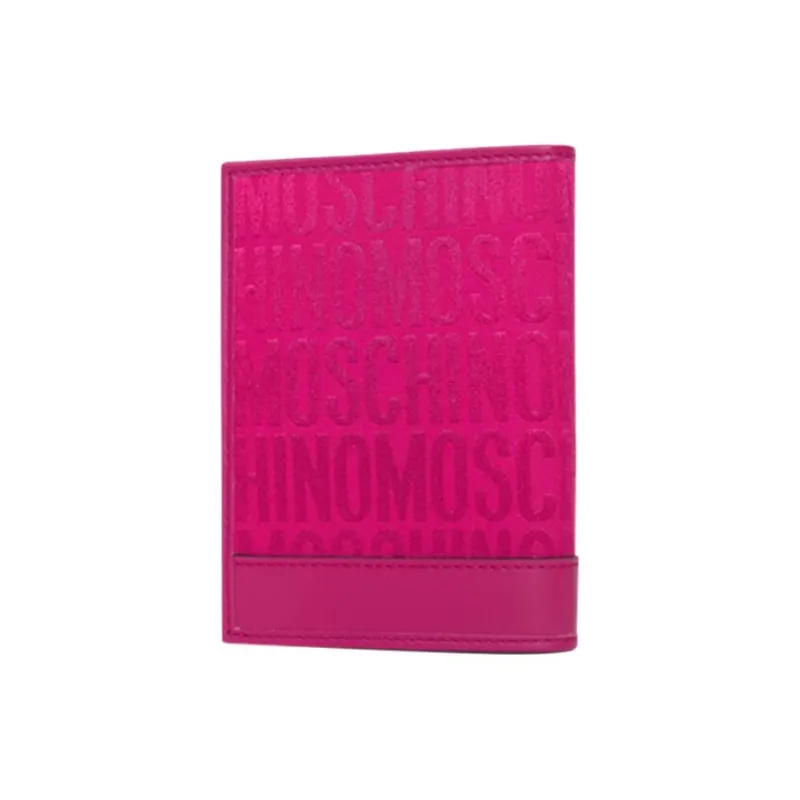 MOSCHINO Polyester Wallet Women's Fuchsia-1
