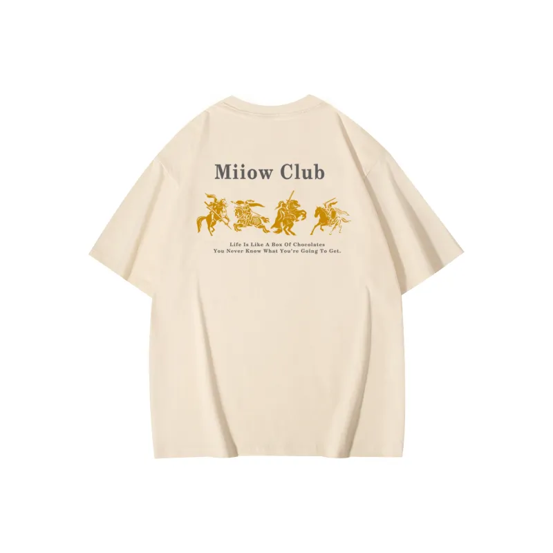 MIIOW Trendy Party Collection Cooling Summer Collection T Shirt Unisex-21