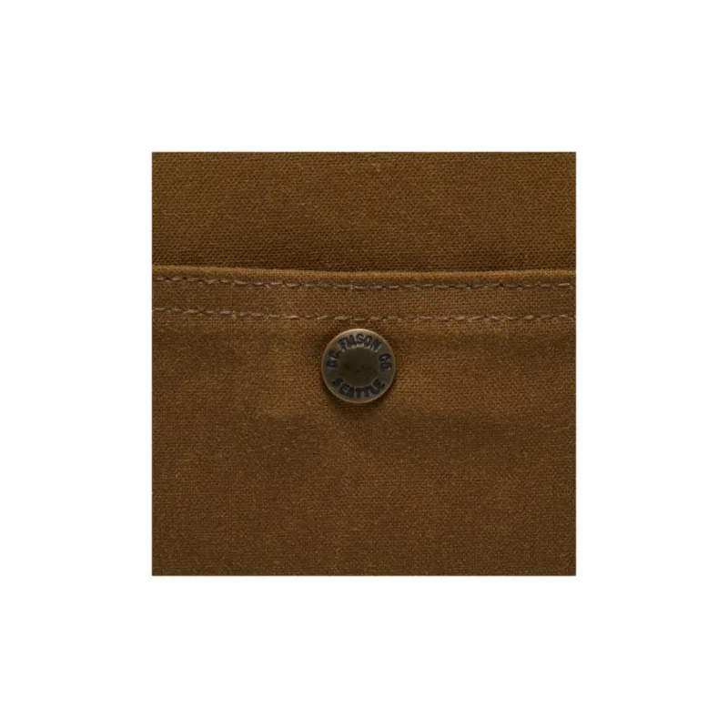 Filson Cotton One Shoulder Handbag Men's Dark Brown-9