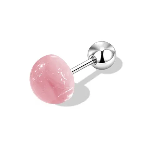 Shiban Titanium Steel Stud Earrings Women's-0