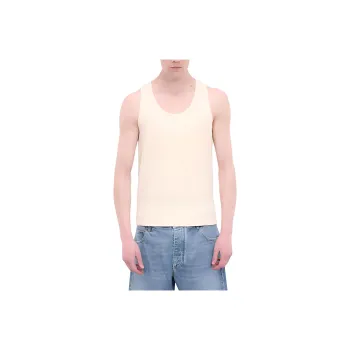 Bottega Veneta SS24 Tank Top Men's Beige