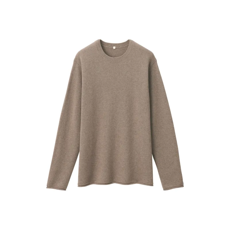 MUJI LABO Series Sweater Men's Mocha Brown-0