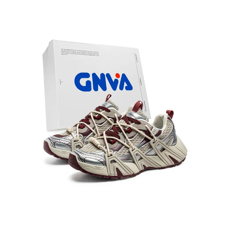GNVA Breathable Low Top Chunky Sneakers Men's-8