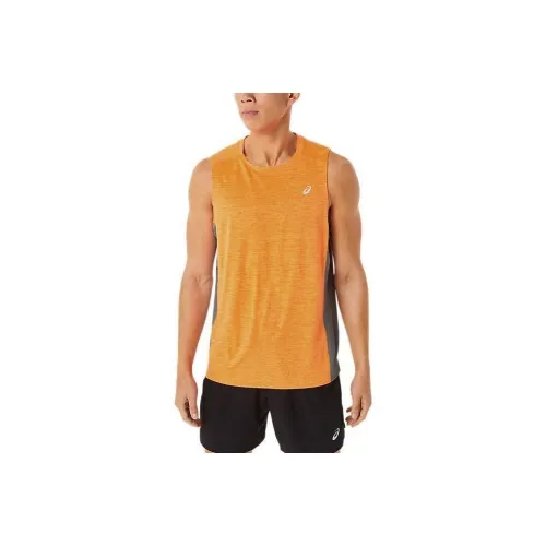 Asics TRAIN SANA Tank Tops Men Orange