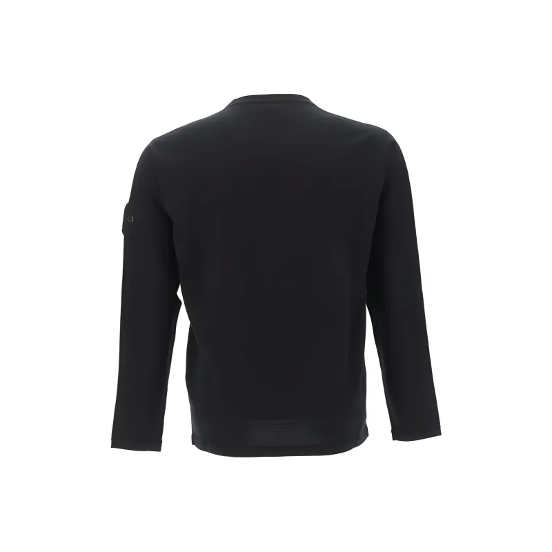 STONE ISLAND Logo-Patch Crewneck Sweatshirt-1