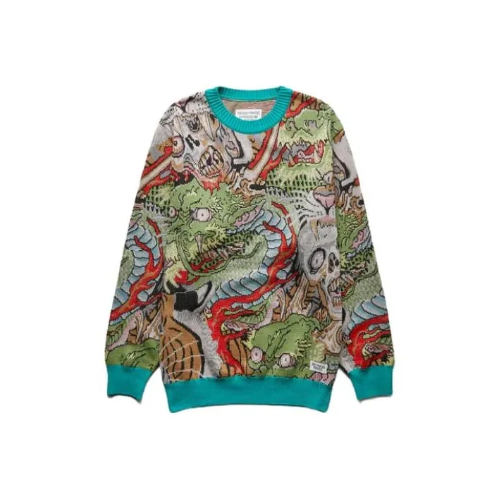 WACKO MARIA Sweaters Men Green-0