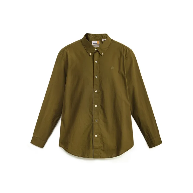 Timberland Shirt Men's Dark Olive Green-0