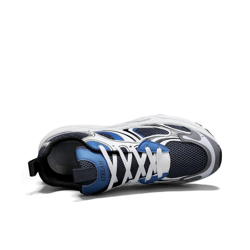 HACKBUTEER Low Top Chunky Sneakers Men's Box Included-17