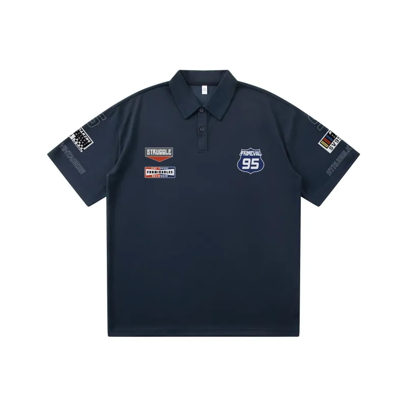 Struggle Vintage95 Polo Shirt Unisex-24
