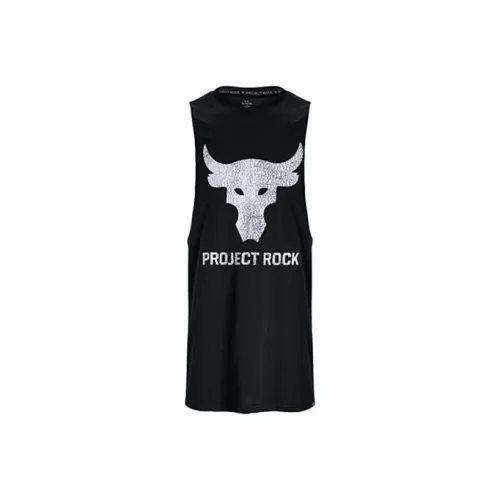 Under Armour Project Rock Brahma Bull Tank Black