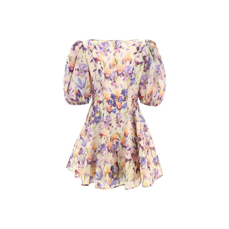 Zimmermann SS23 Short Sleeved Dress Women's Yellow-1
