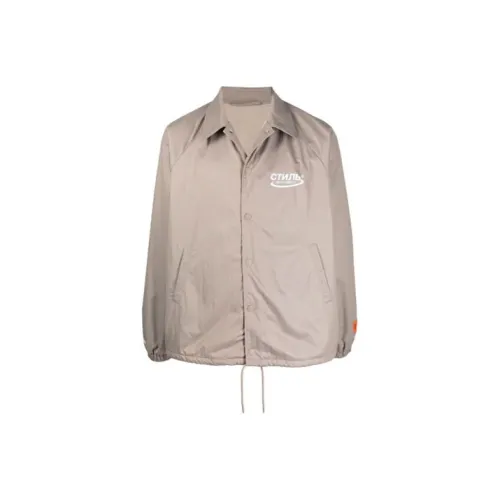 HERON PRESTON Jackets Men Camel