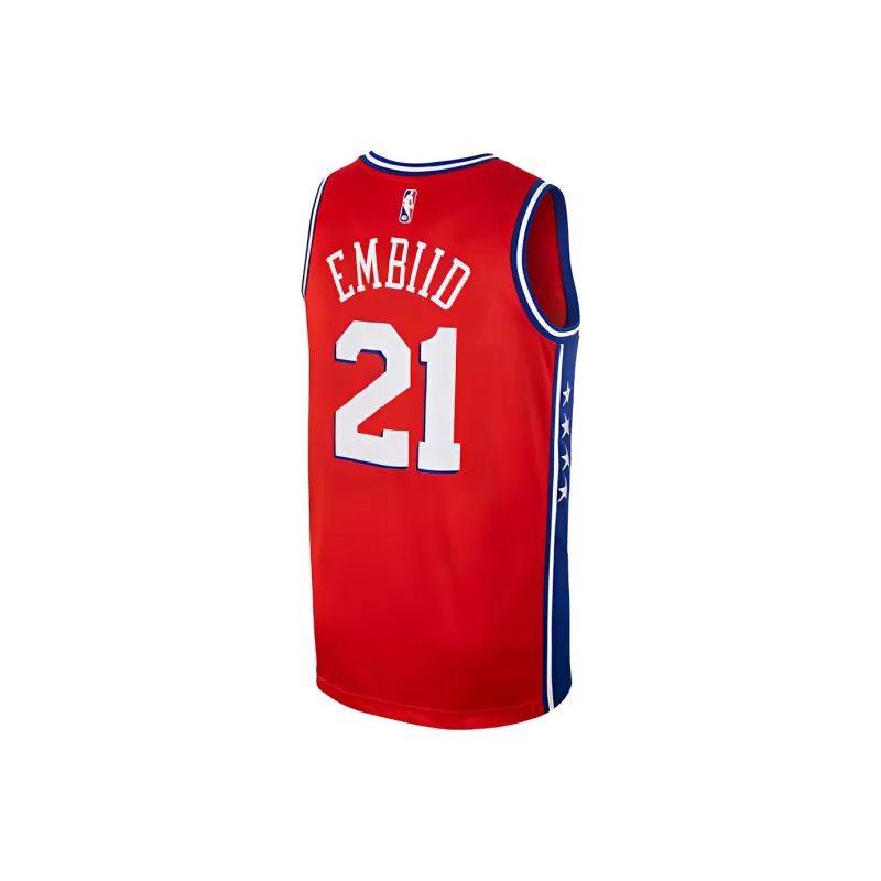 Nike X NBA Basketball Jersey Men's Red-1