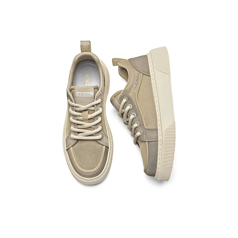 AOKANG Panda Collection Low Top Canvas Shoes Men's Box-13