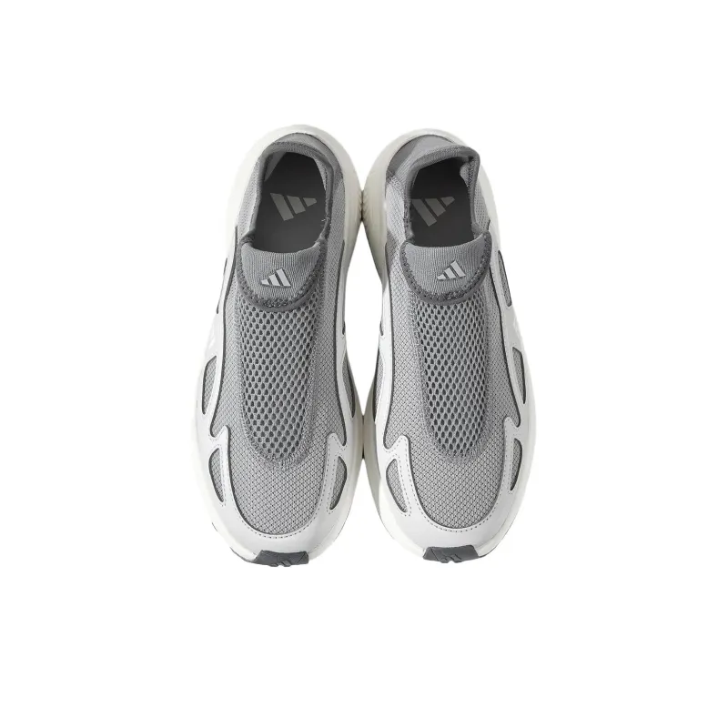 Adidas FC WALKER E Anti Slip Wear Resistant Low Top Running Shoes Unisex White Gray-2