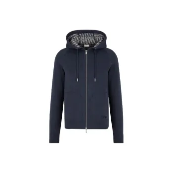 DIOR Quarterly New Products Jackets Men Marine Blue