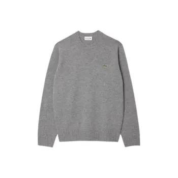 LACOSTE Cashmere Sweater Men's Gray